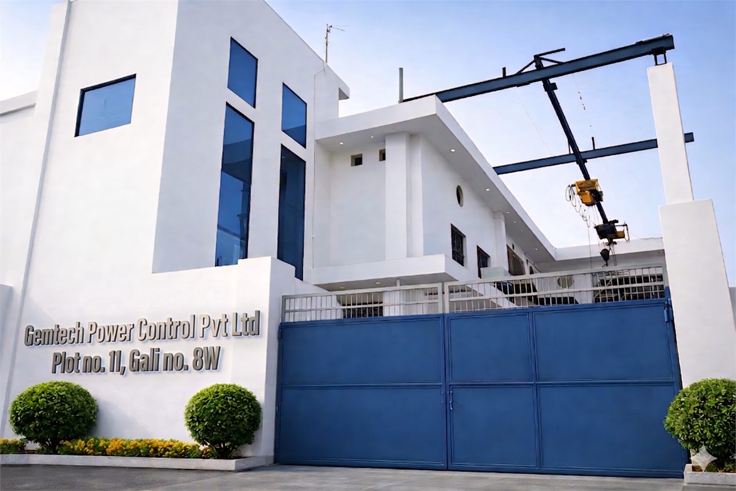 Gemtech Power Control manufacturing facility in Faridabad, Haryana