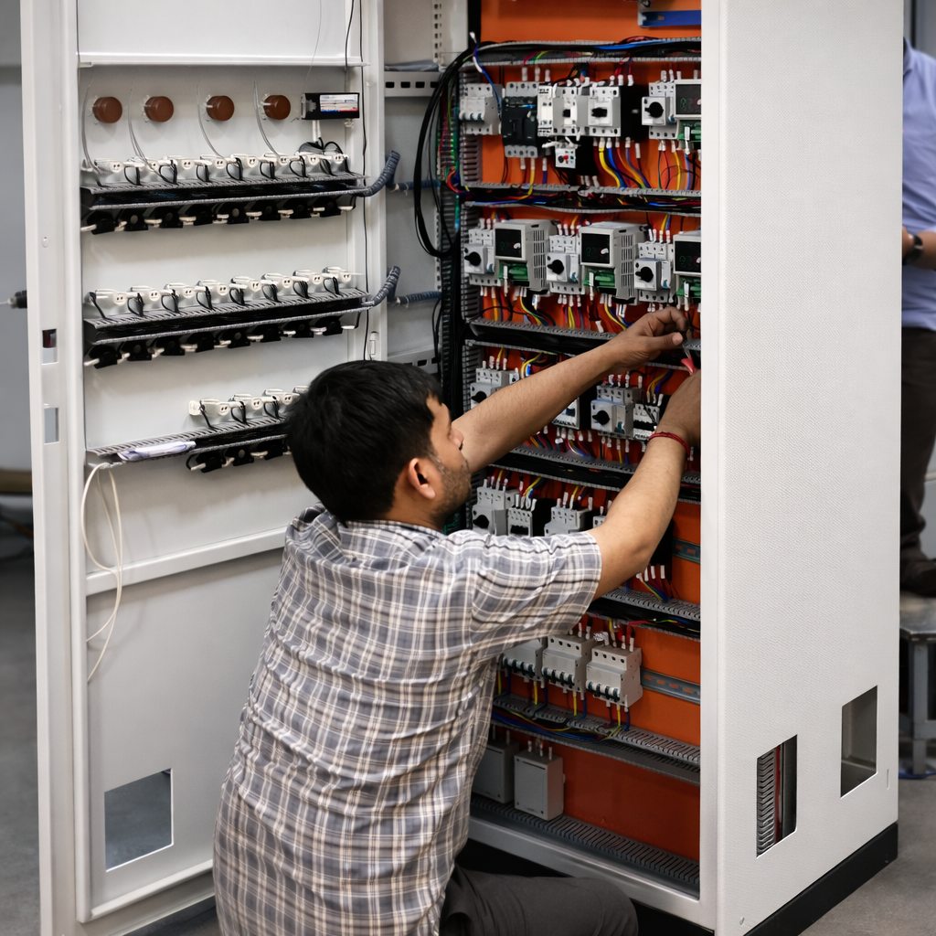 Gemtech automation and utility control panel assembly